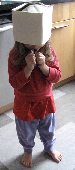 dadabeenie Beenie in a post-DADA hat performance piece.