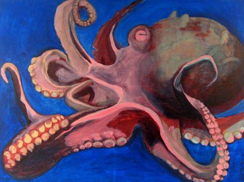 An early incarnation of the octopus piece.